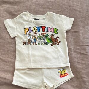 Disney Toy Story Kids Matching Set - Cream
